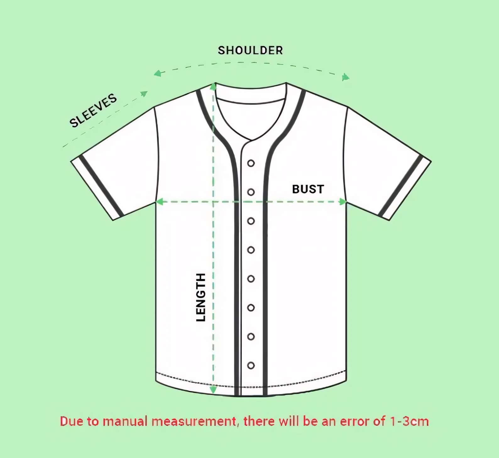 size baseball
