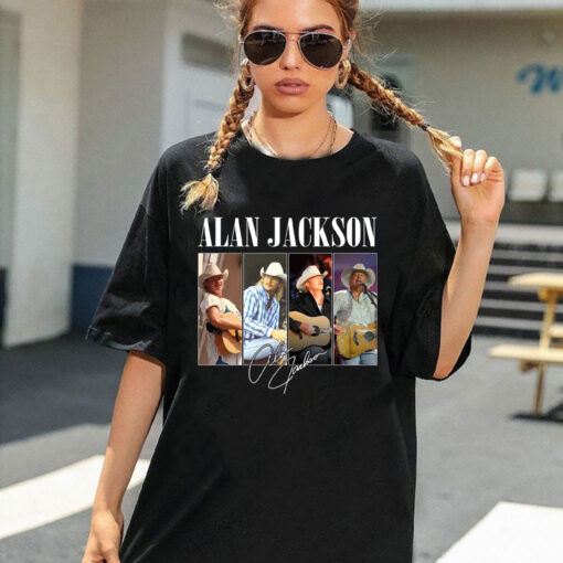 Vintage Alan Jackson Unisex T-Shirt, Country Music, Western Cowboy Graphic Tee